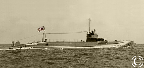 WWII Japanese Submarine - Pacific War 